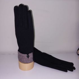 фото перчатки женские утепленные 5325-08черный