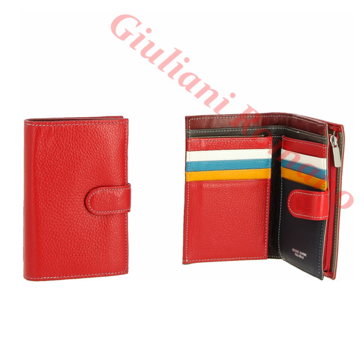 Кошелек женский кожа L6380-ROSSO