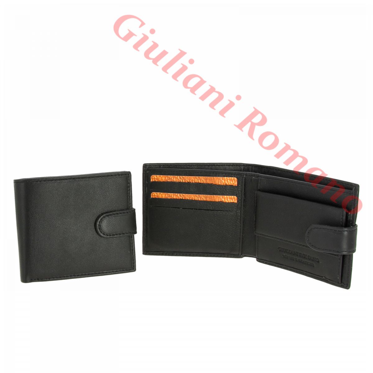 Кошелек мужской кожа 04E-210716-BLACK