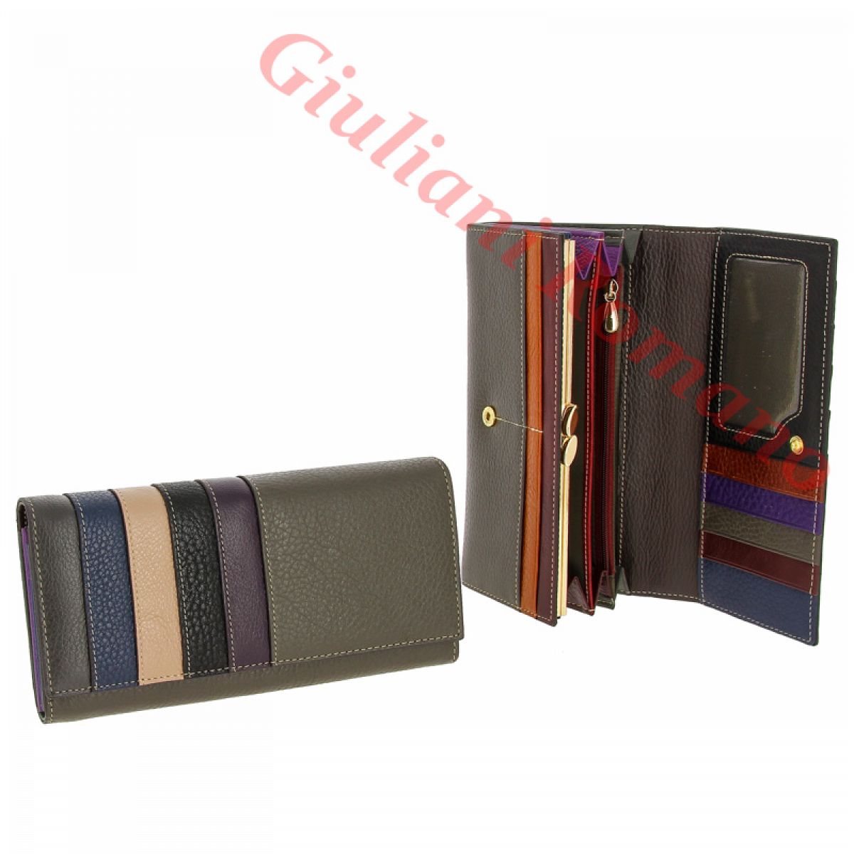 Кошелек Giuliani Romano 72032-3N-gray mix