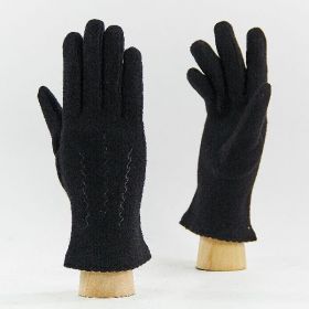 фото перчатки шерстяные 19002black