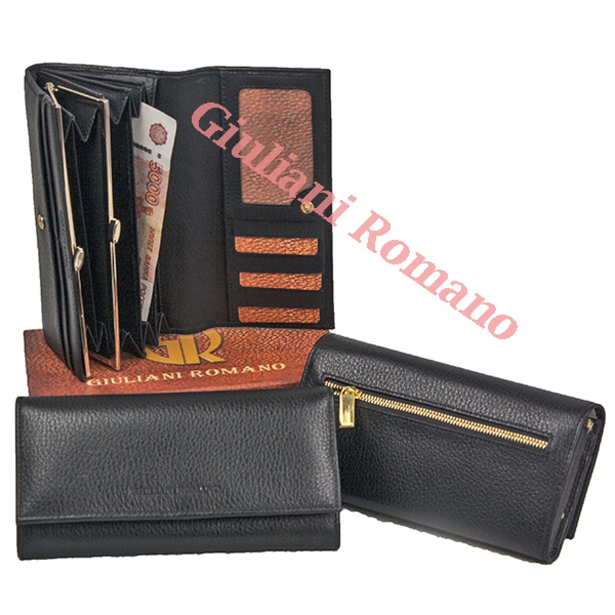 Кошелек женский кожа NG17-210616-BLACK
