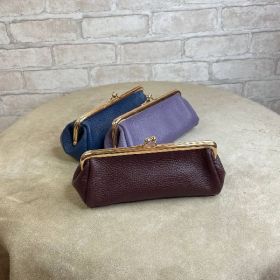 фото косметичка-очечник кожа giuliani romano 2455color