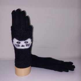 фото перчатки женские утепленные 13014-08черный