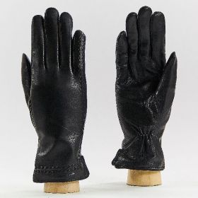фото перчатки жен кож190410g-black
