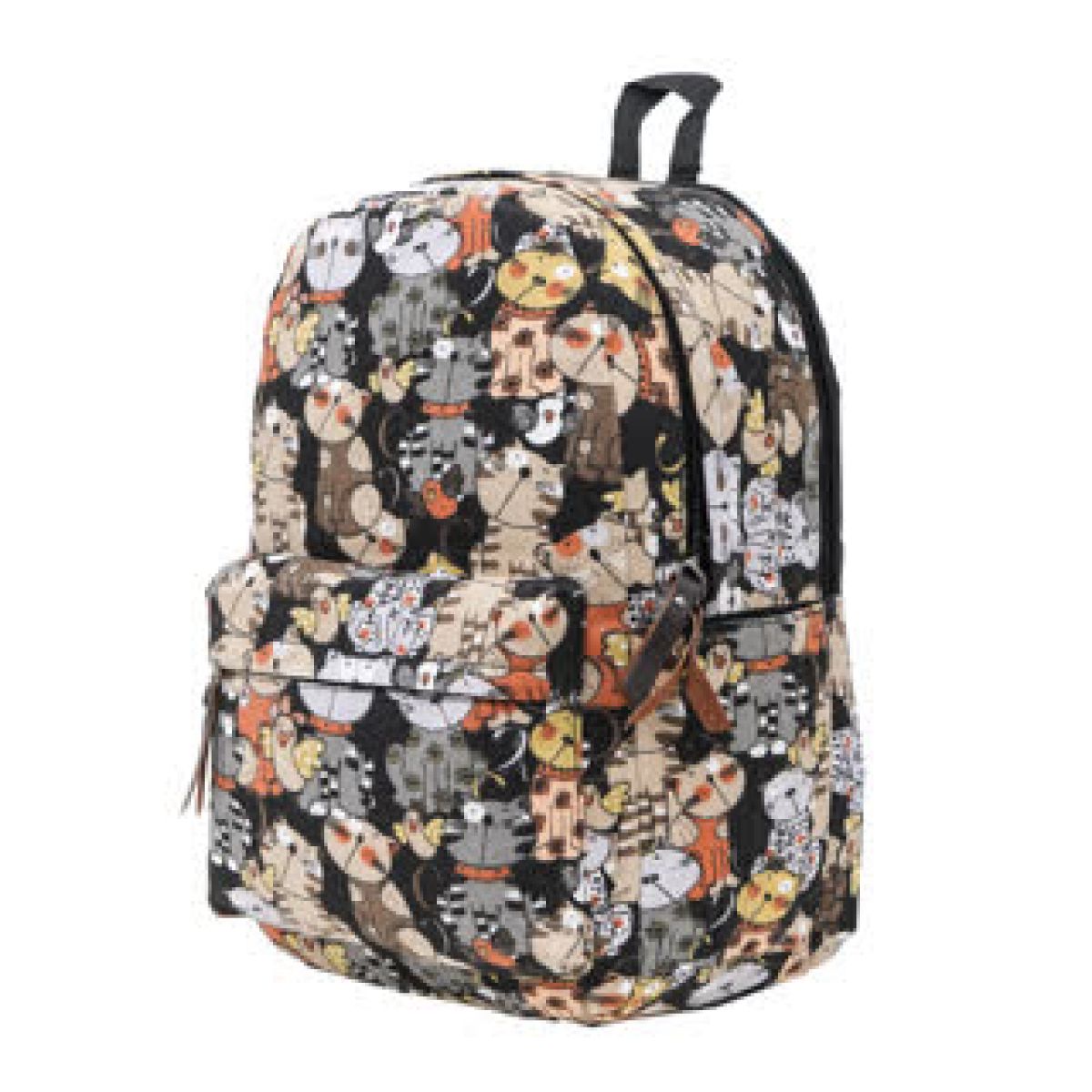 Рюкзак текстильный  GIULIANI donna 1045-10КОШКИ
