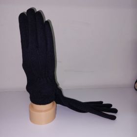 фото перчатки женские утепленные 13036-08черный