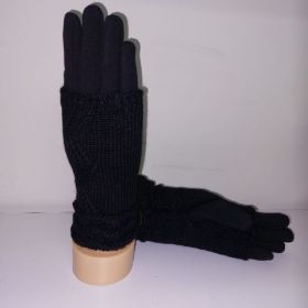 фото перчатки женские утепленные 5316-08черный