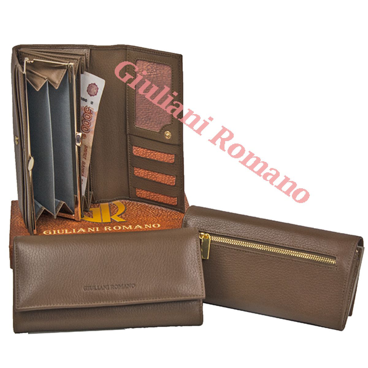Кошелек Giuliani Romano NG17-210616-TAUPE