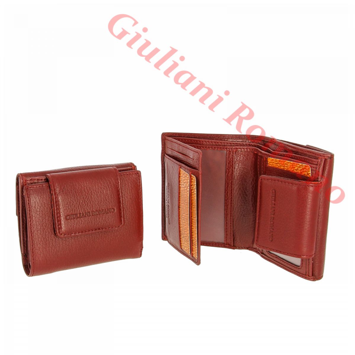 Кошелек женский кожа 664-210616-BURGUNDY