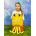 Рюкзак детский GIULIANI donna 053-22 (Зубастик)  Желтый