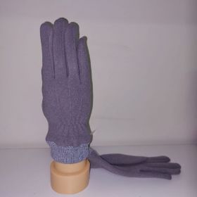 фото перчатки женские утепленные 13036-23серый