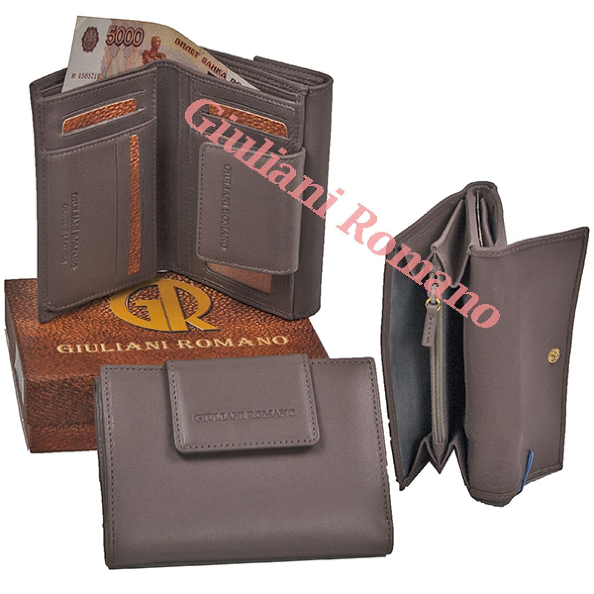 Кошелек Giuliani Romano N665-210716-TAUPE