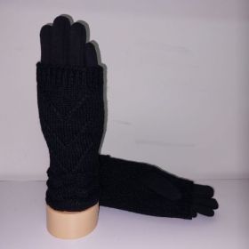 фото перчатки женские утепленные 5320-08черный