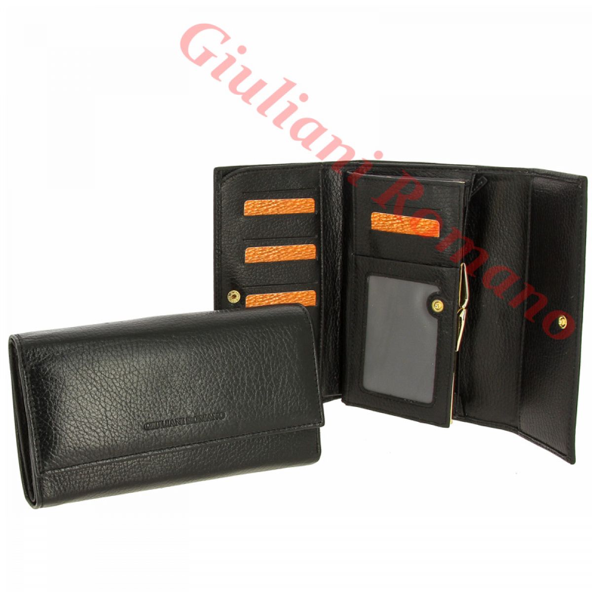 Кошелек женский кожа 230-210616-BLACK