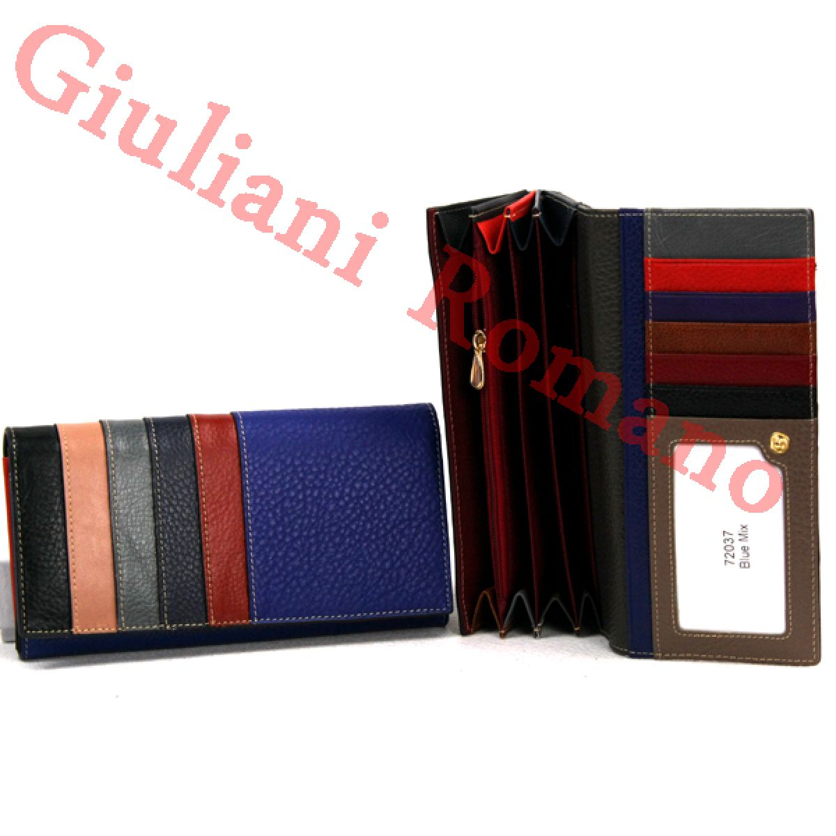 Кошелек Giuliani Romano 72037-Blue Mix