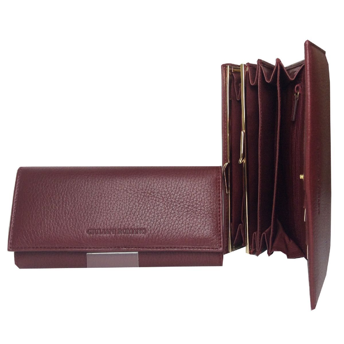 Кошелек женский кожа G17-210616-BURGUNDY