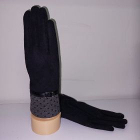 фото перчатки женские утепленные 4110-08черный