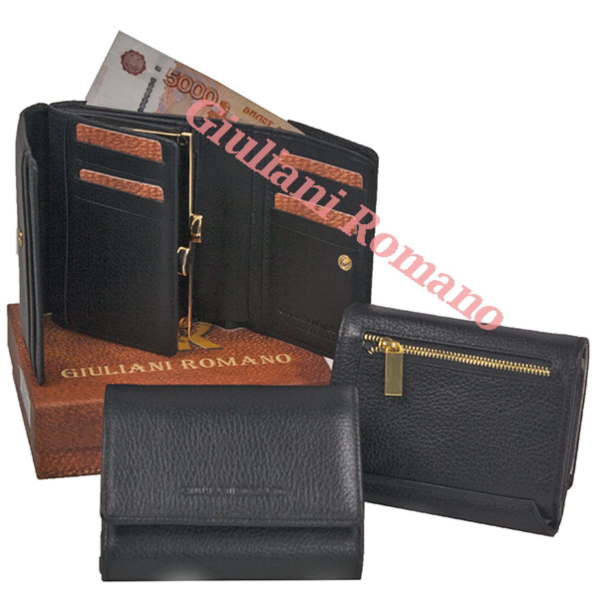 Кошелек женский кожа NG14-210616-BLACK