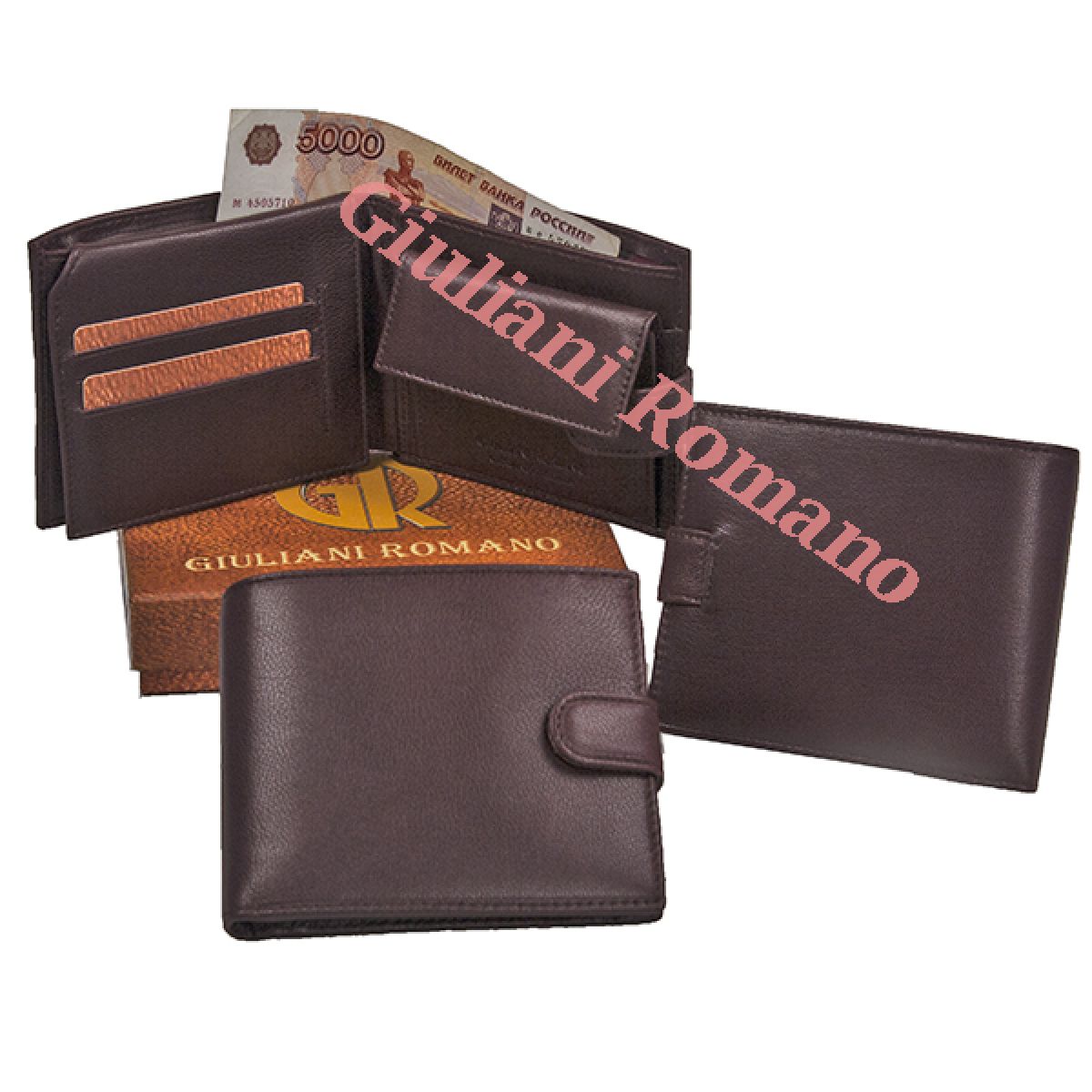 Кошелек мужской кожа N298-210716-ORZO