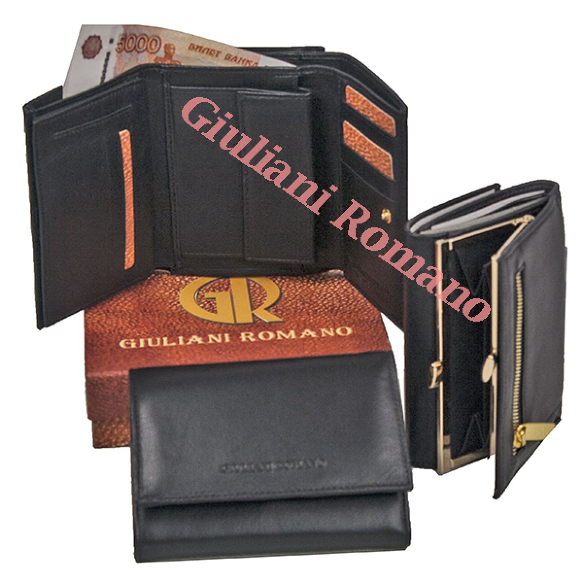Кошелек Giuliani Romano N617-210716-BLACK