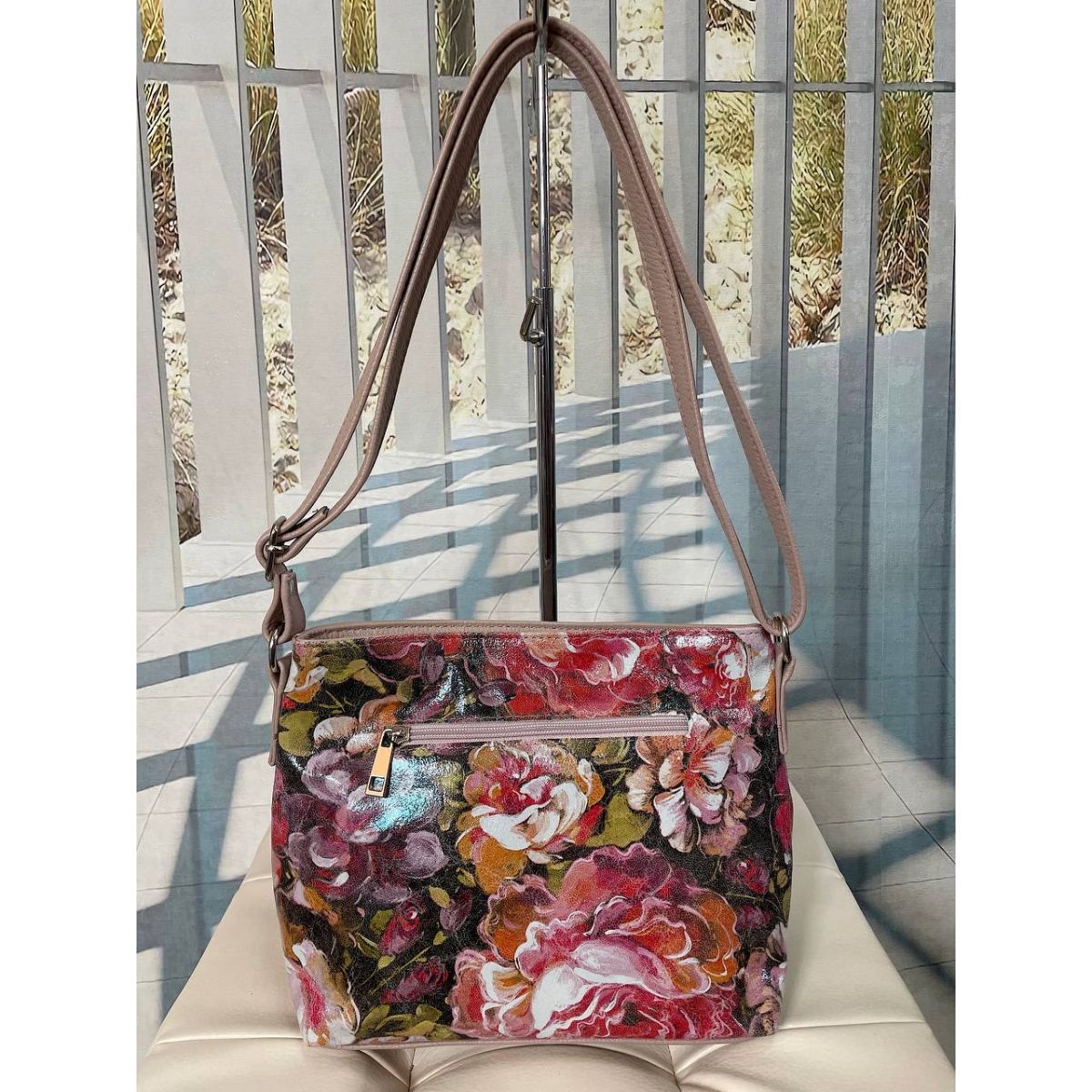 Сумка женская GIiuliani Romano 10169-18 (розы) (i)