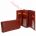 Кошелек женский кожа P012B-210616-BURGUNDY Бордовый