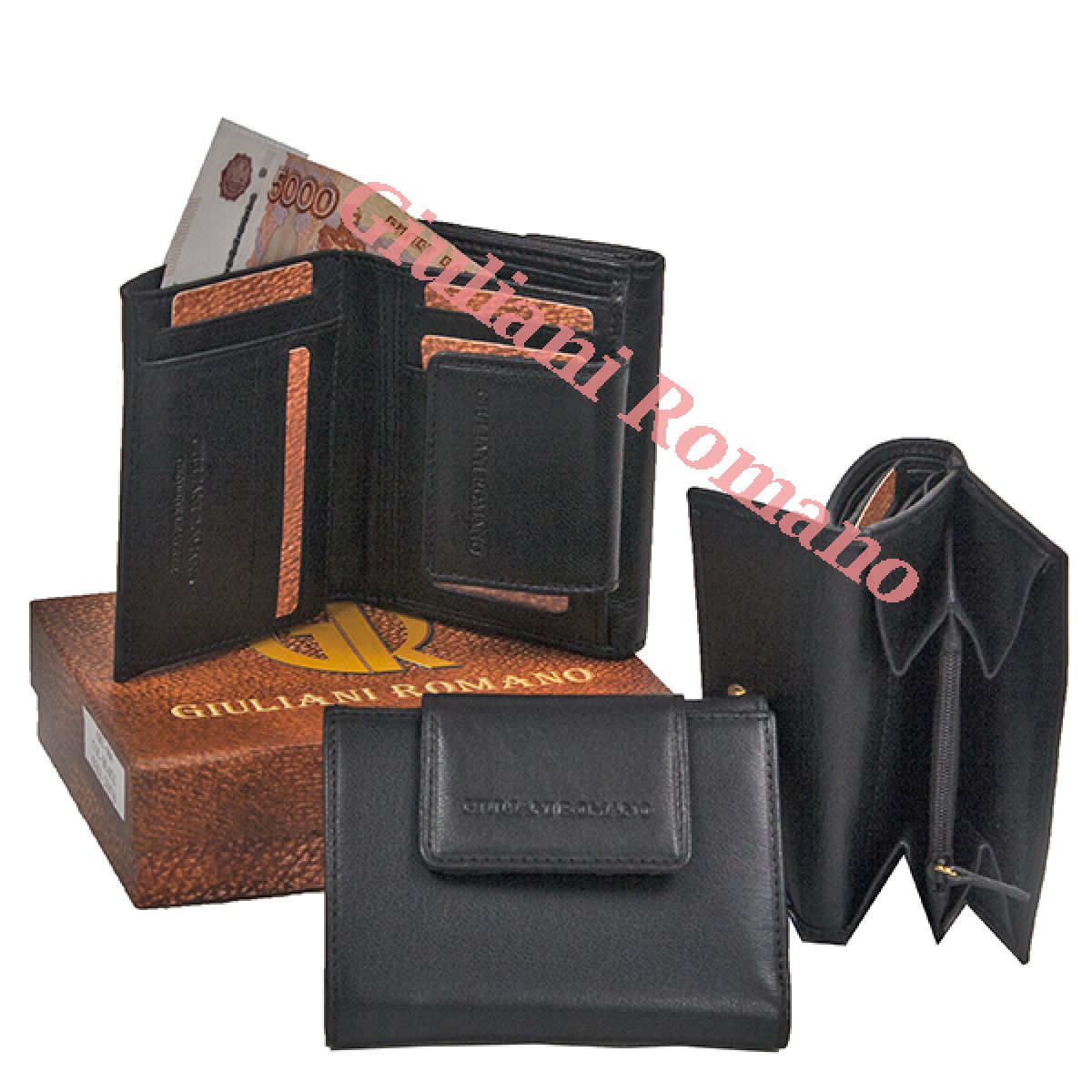 Кошелек Giuliani Romano N664-210716-BLACK