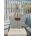 Сумка текстильная с элементами из кожи женская  GIULIANI donna 2208MKR-2-9 Бежевый/коричневый