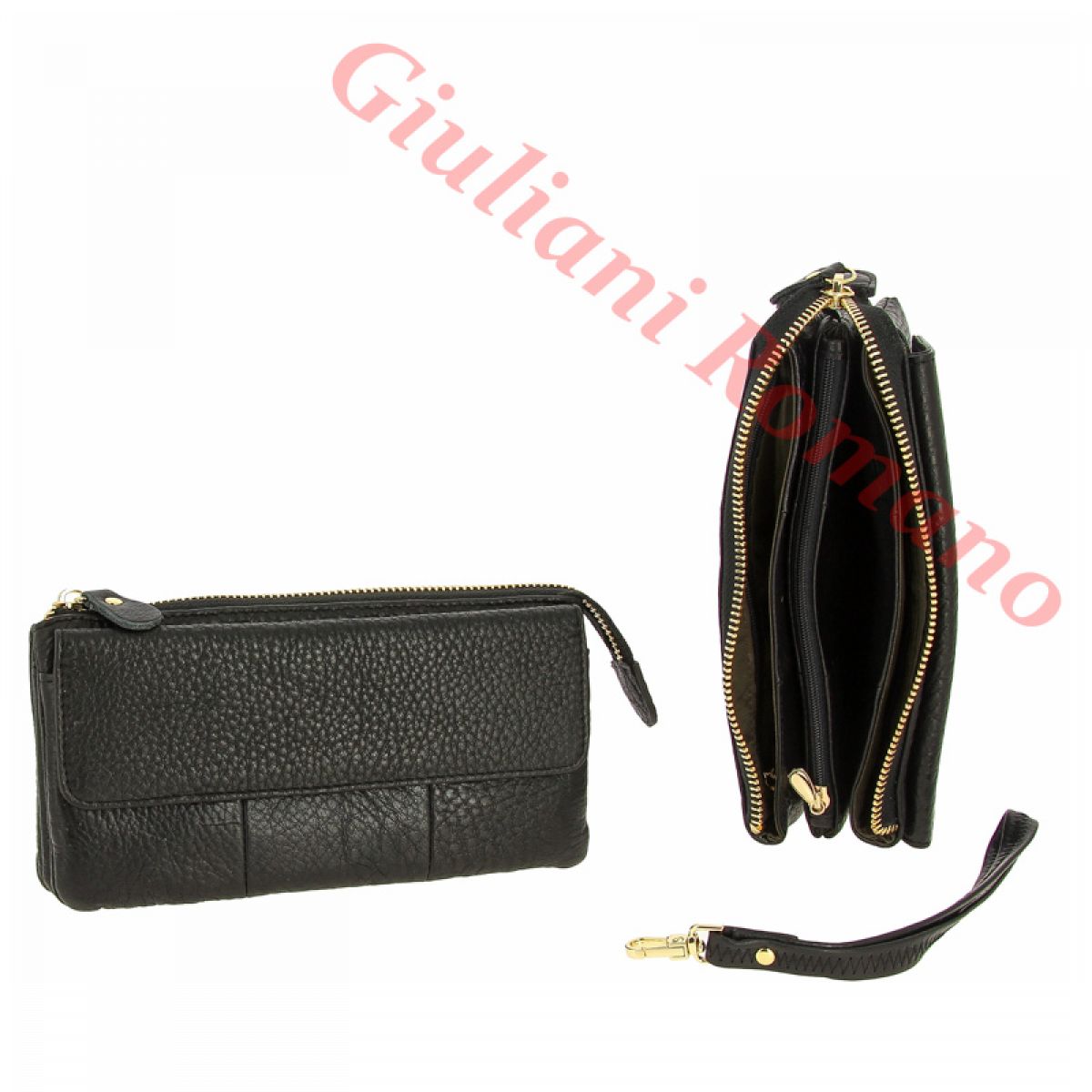 Кошелек женский кожа 74009-4m-black
