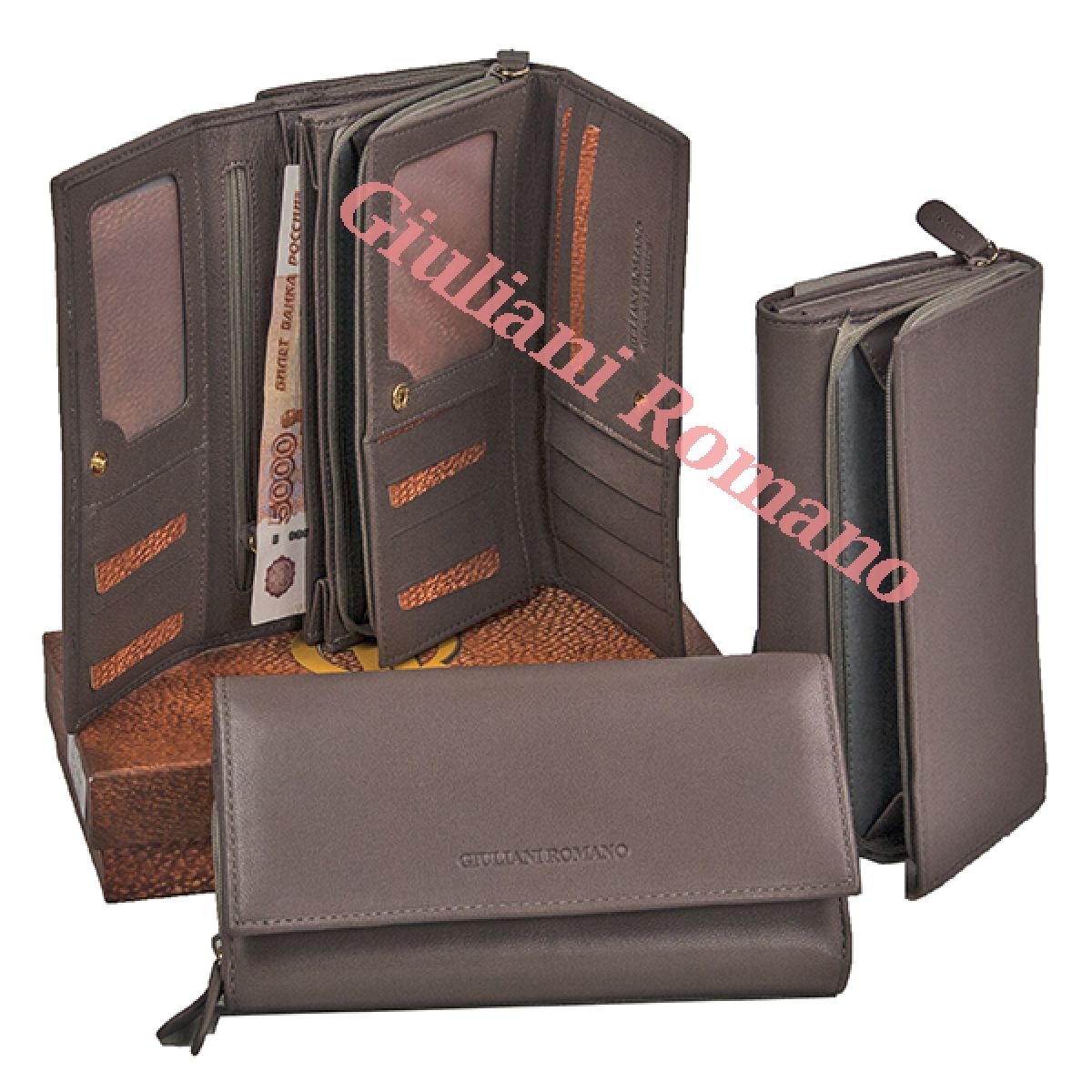 Кошелек Giuliani Romano NP012B-210716-TAUPE