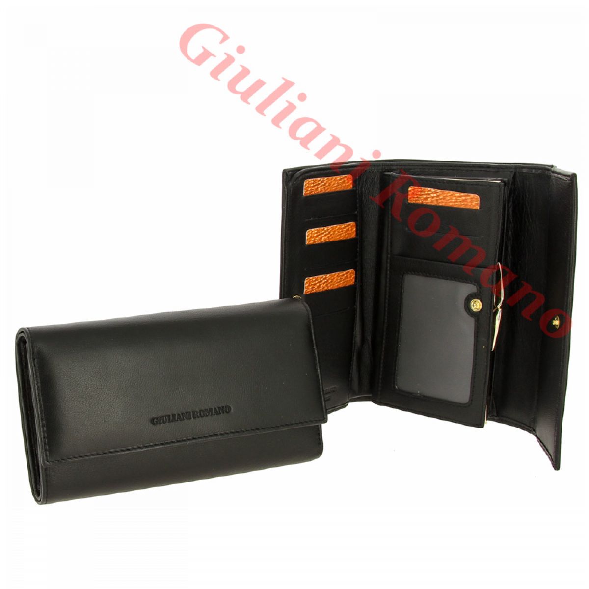 Кошелек женский кожа 230-210716-BLACK