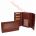 Кошелек женский кожа 230-210716-BURGUNDY Бордовый