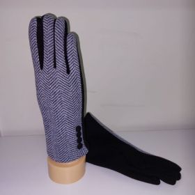 фото перчатки женские утепленные 6188-08черный