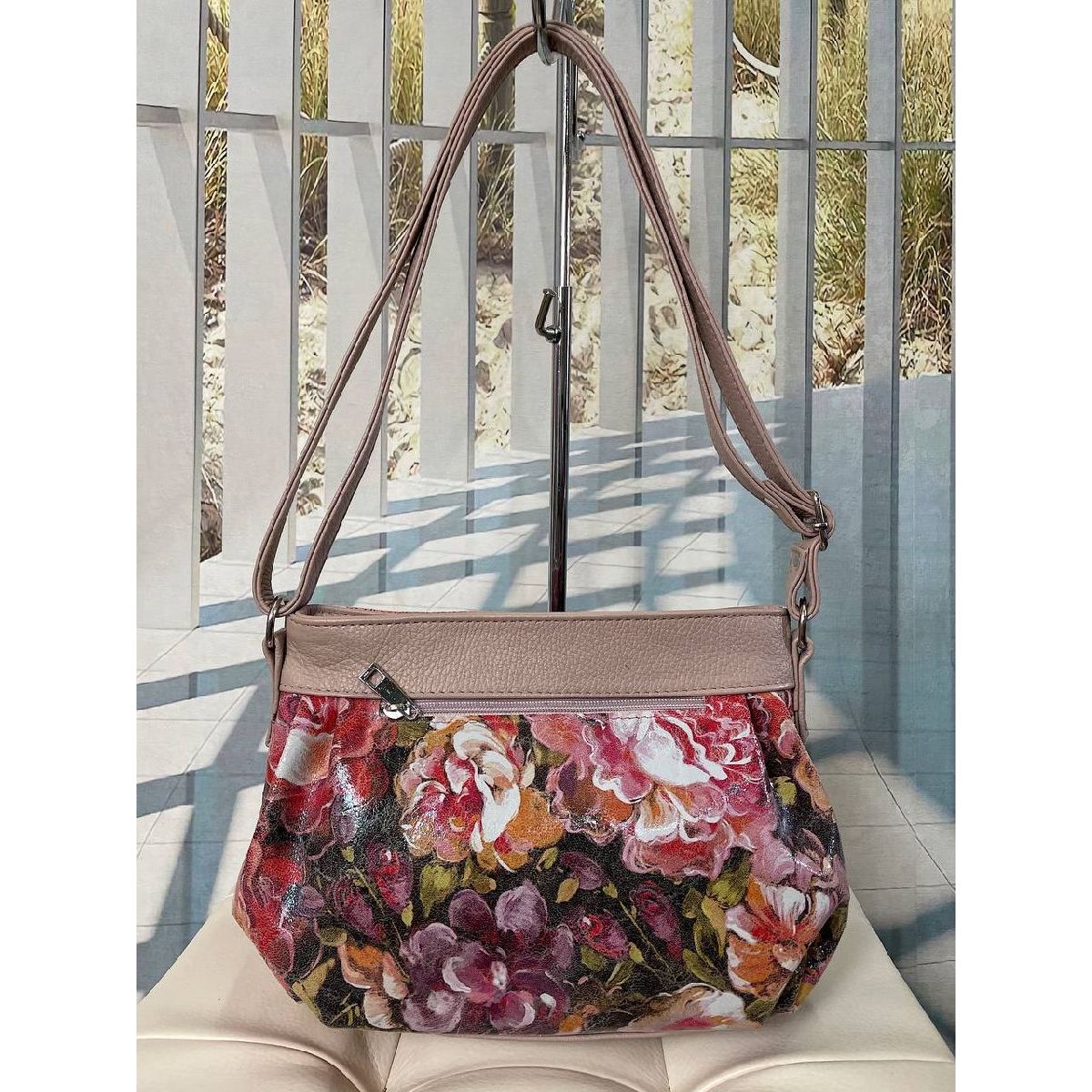 Сумка женская GIiuliani Romano 10169-18 (розы) (i)